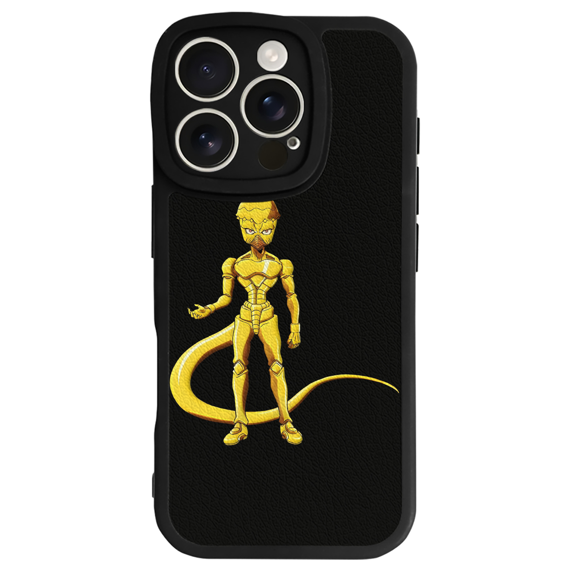 （画像用） ジョジョの奇妙な冒険 おといし あきら JoJo's Bizarre Adventure Akira Otoishi 【iPhone 16シリーズ対応】シリコンスマホケース（レザー調） 材質：シリコン